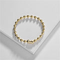 style: Bracelet - Joolim Jewelry Wholesale Gold Bead Choker Necklace Bracelet Jewelry Set Taven