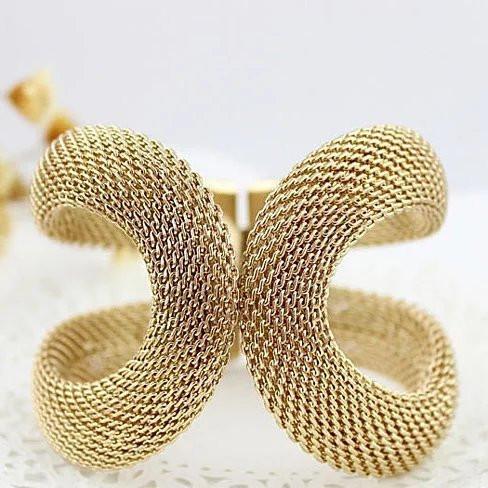 Glamsham - The Vintage Infinity Loop Mesh Bracelet TAVEN System LLC