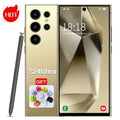 Color: Purple - 7.3 Inch 5G S24 Ultra Mobile Phone Unlocked Touch Play Screen Android Smart 13 System s24 Android Smartphone Camera Phone HD Display Face Recognition 1TB TAVEN System LLC