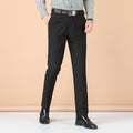 Men's Business Wear Slim-fit Trousers Spring and Autumn Casual Men's Wear Youth Work Dress Work Black Business Suit TAVEN System LLC