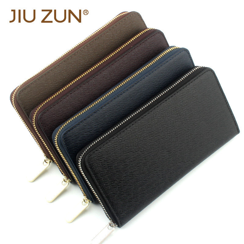 Cross-border Cloth Saffiano Long Men's Wallet Fashionable Zipper 60017 Japanese Wallet for Women TAVEN System LLC