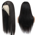 Color: 7A 13x4 Head Cover150, Size: 16inch 40cm - Headgear With Straight Human Hair Taven
