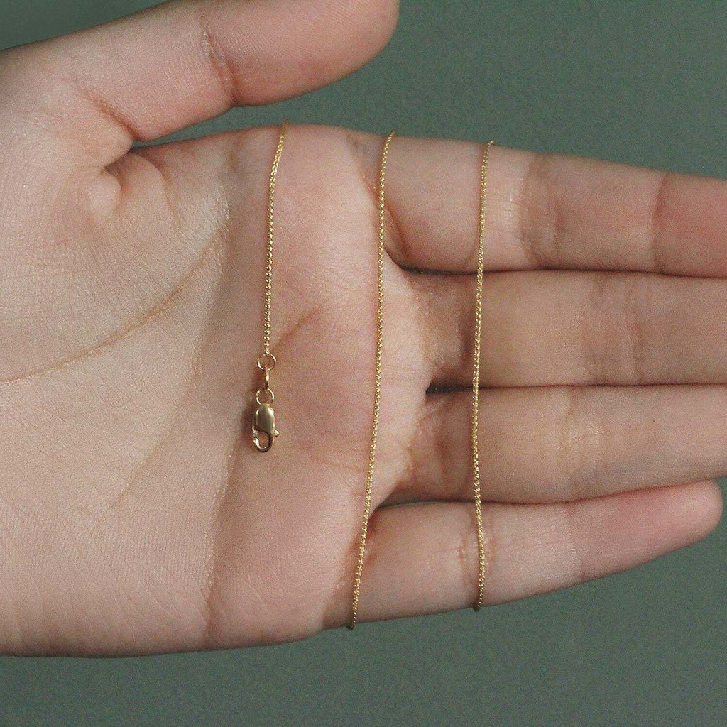 10k Yellow Gold Wheat Chain 0.6mm (0.60 mm) Taven
