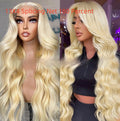 color: 13X4 Splicing Net 180 Percent, wig length: 18 inch - Full Human Hair Wig Headgear Taven