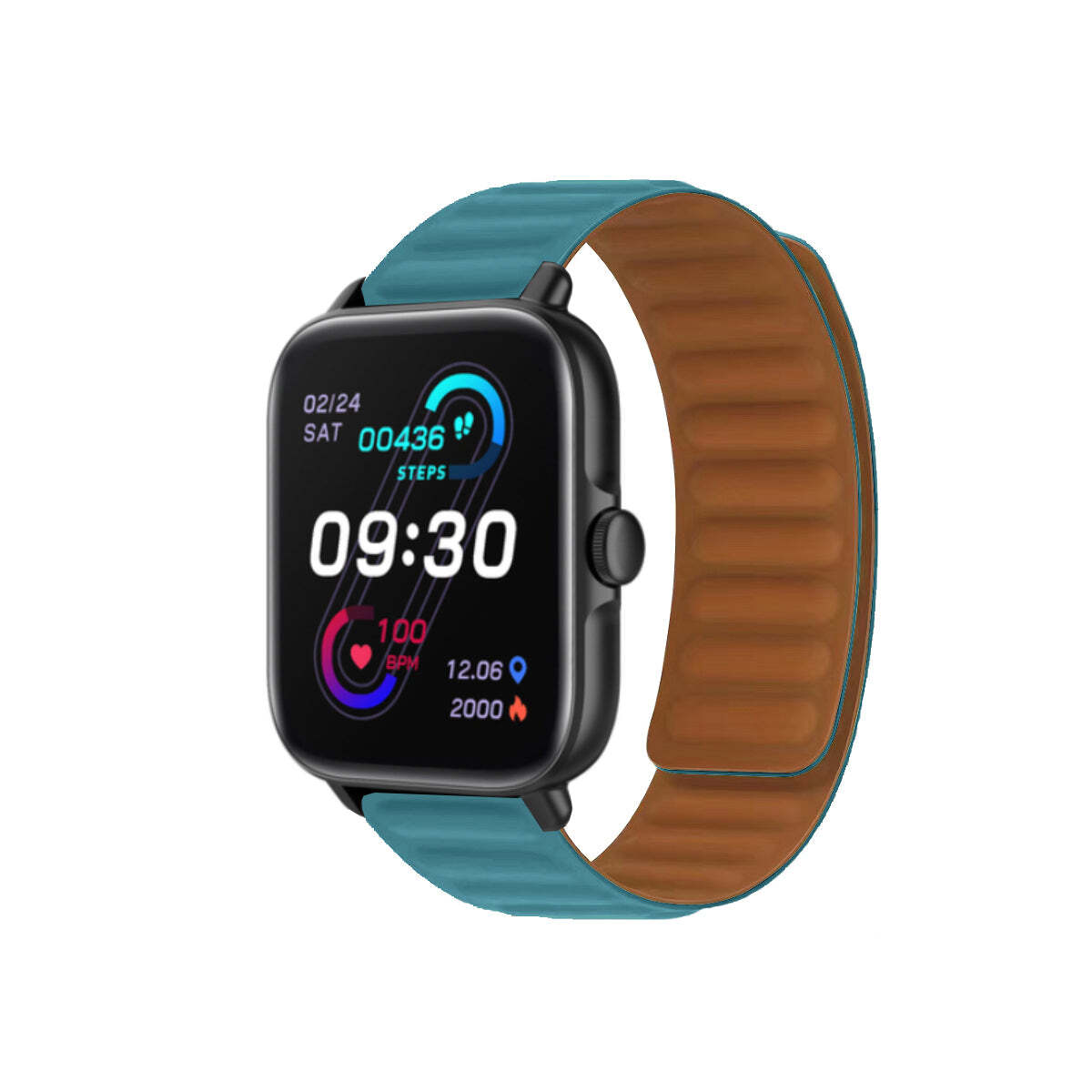 Color: Teal - SmartPRO Smartwatch With Magnetic Belt And Activity Tracker Taven