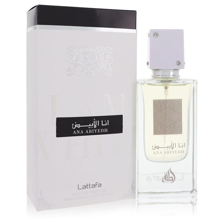 Ana Abiyedh I Am White by Lattafa Eau De Parfum Spray (Unisex) 2 oz (Women) Lattafa
