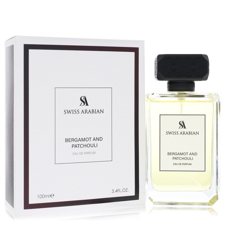 Swiss Arabian Bergamot And Patchouli by Swiss Arabian Eau De Parfum Spray (Unisex) 3.4 oz (Men) Taven