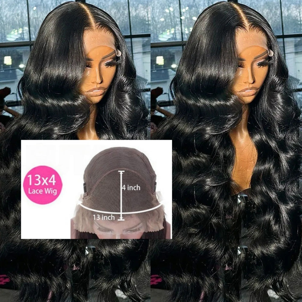 Style: 13x4 200, Wig Length: 20inch - Natural Lace Full-head Wig Taven