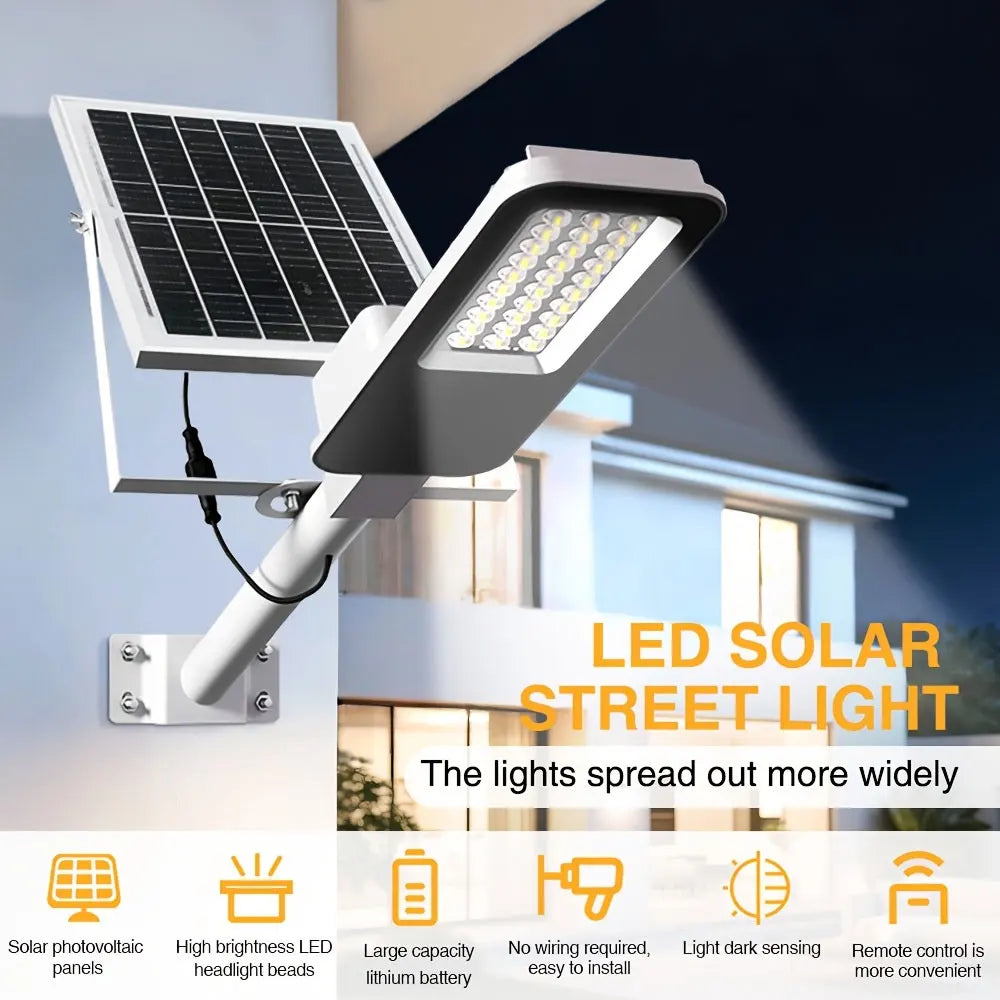 4 sets of outdoor waterproof solar lamps, 6000mAh solar street lamps, suitable for outdoor lighting from dusk to dawn TAVEN System LLC