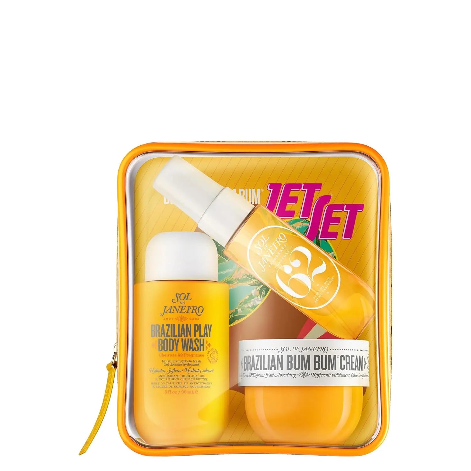 Sol de Janeiro Cheirosa Perfume Mist Gift Set – Tropical Dragon Fruit, Lychee, Vanilla & Musk Scent, Refreshing Hair & Body Fragrance, Perfect Present for Women, Summer-Ready Aroma TAVEN System LLC