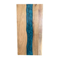 Household Trending Products 2026 New Arrivals Ocean Wave Pattern Acacia Wood Epoxy Resin Cutting Board TAVEN System LLC