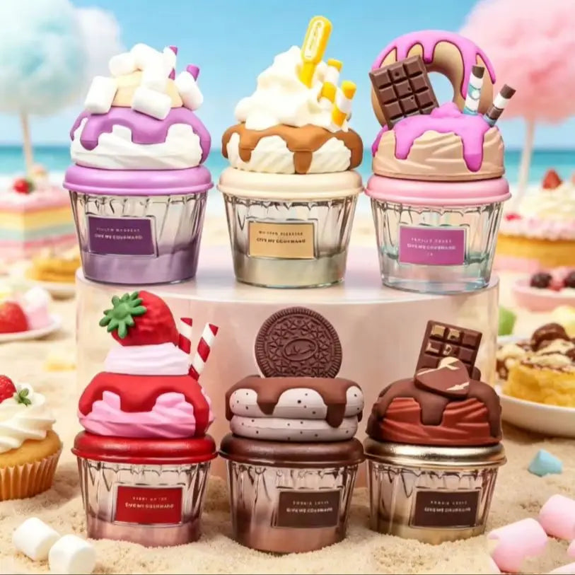 GIVE ME GOURMAND is a new product with six styles of delicacies, women's perfume and spray TAVEN System LLC