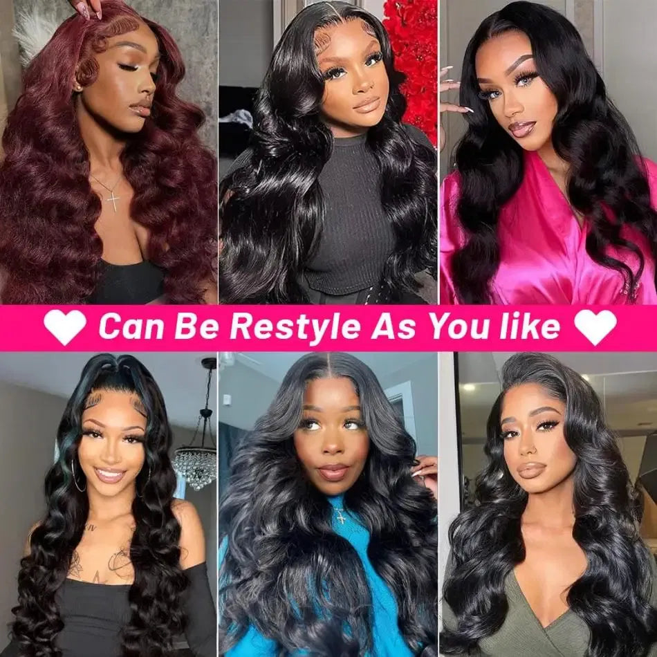 Stretched Length: 26inches, Hair Color: #4, Density: 180%, Ships From: CHINA - Body wave Wigs Glueless Wig Human Hair Ready To Wear 5x5 Lace Frontal Wig 4x4 Brazilian Closure Wig For Women Lace Front Wigs Taven