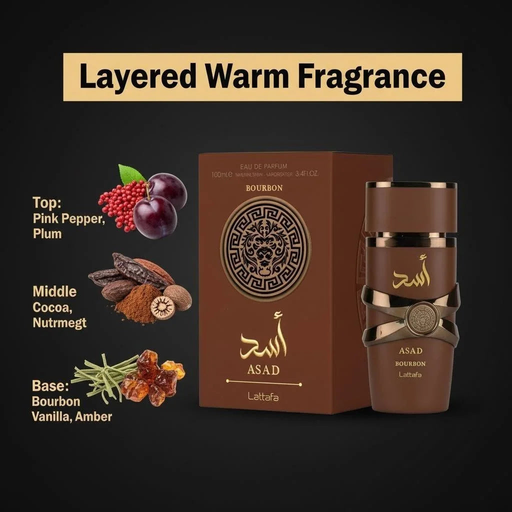 Unisex Woody Amber Eau De Parfum 100ml Long Lasting 8H Bourbon Vanilla Perfume for Daily Work Dating Business Social Occasions TAVEN System LLC