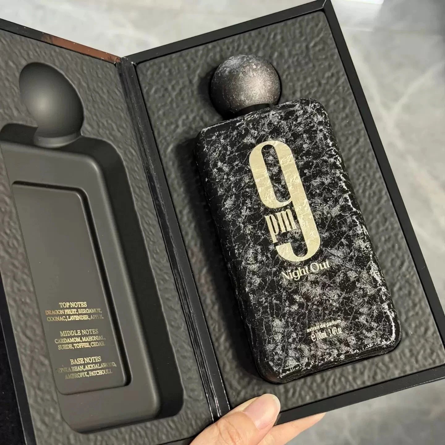 9 PM Night Out Extrait de Parfum Men's perfume spray, Oriental Spicy Flavor 100ml TAVEN System LLC