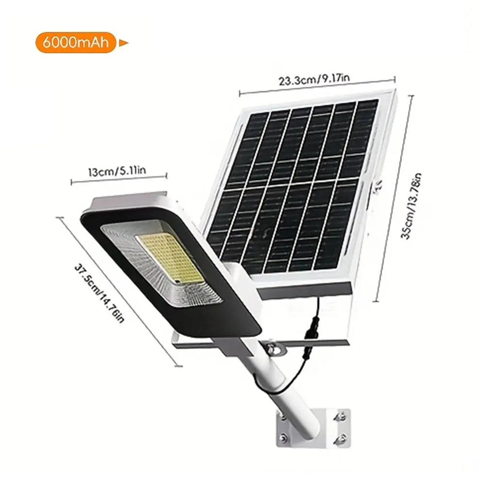 4 sets of outdoor waterproof solar lamps, 6000mAh solar street lamps, suitable for outdoor lighting from dusk to dawn TAVEN System LLC