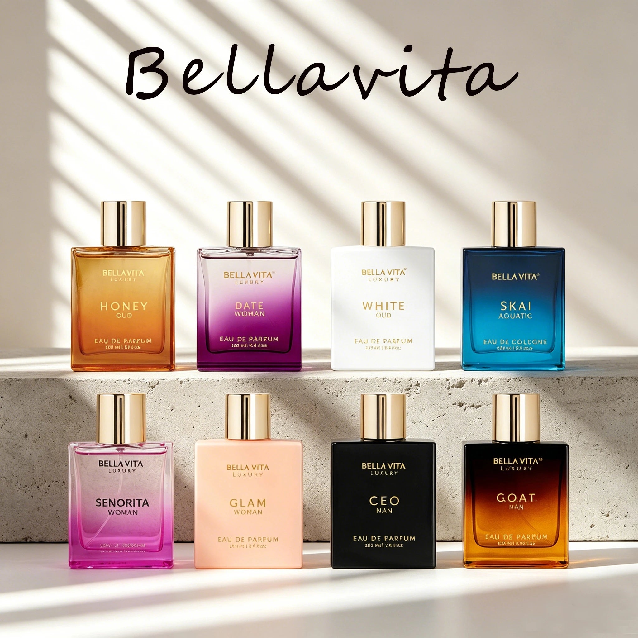BellaVita Luxury Collection EDP For Men and Women, Honey Oud Goat Man Spray 100ml Original Arab Perfumes Long Lasting Pheromones Perfume Cologne For Date TAVEN System LLC