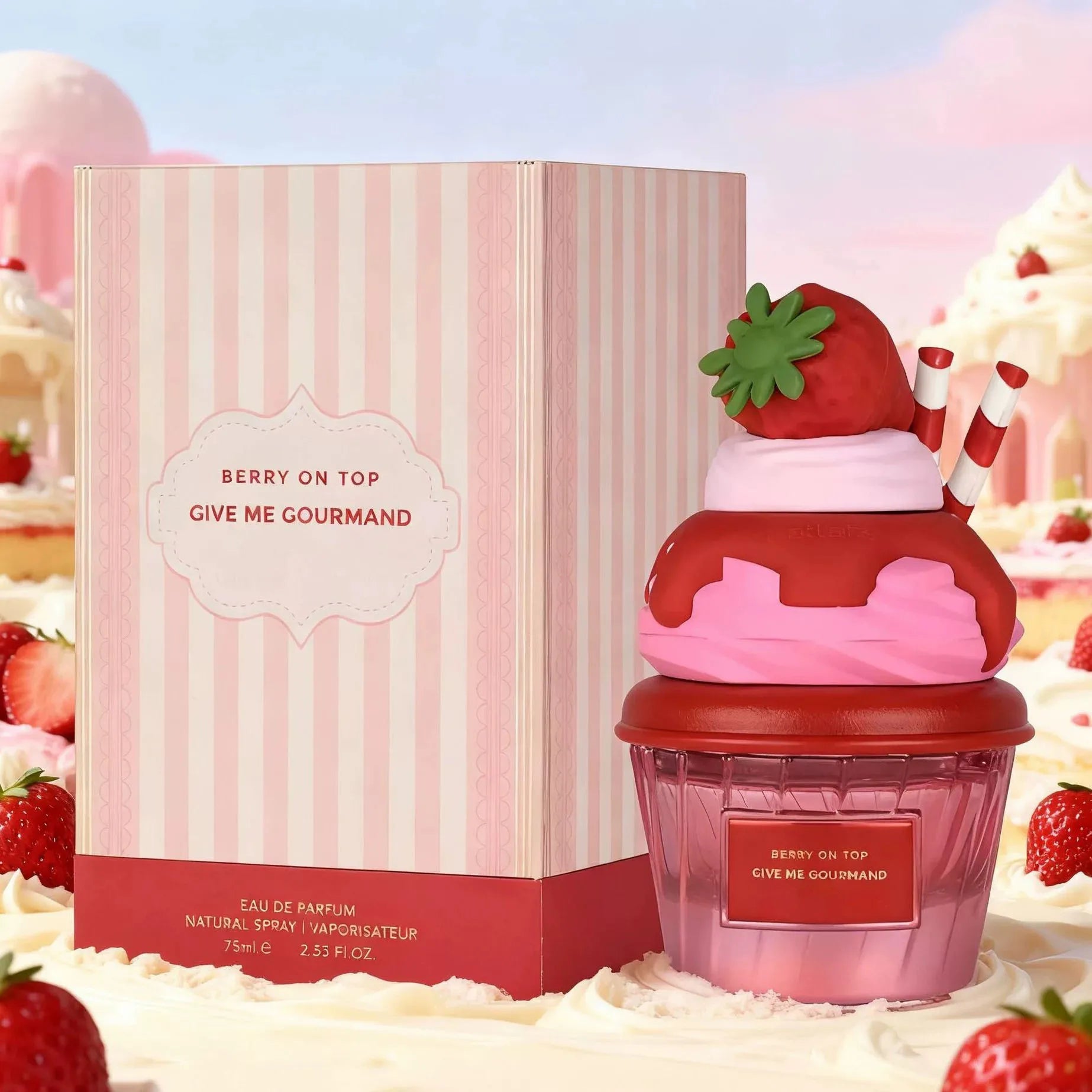 GIVE ME GOURMAND 75ml Sweet Dessert Perfume Unisex Fragrance TAVEN System LLC