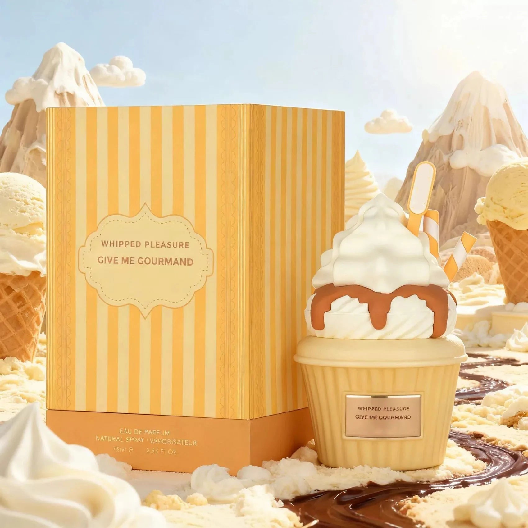 GIVE ME GOURMAND 75ml Sweet Dessert Perfume Unisex Fragrance TAVEN System LLC