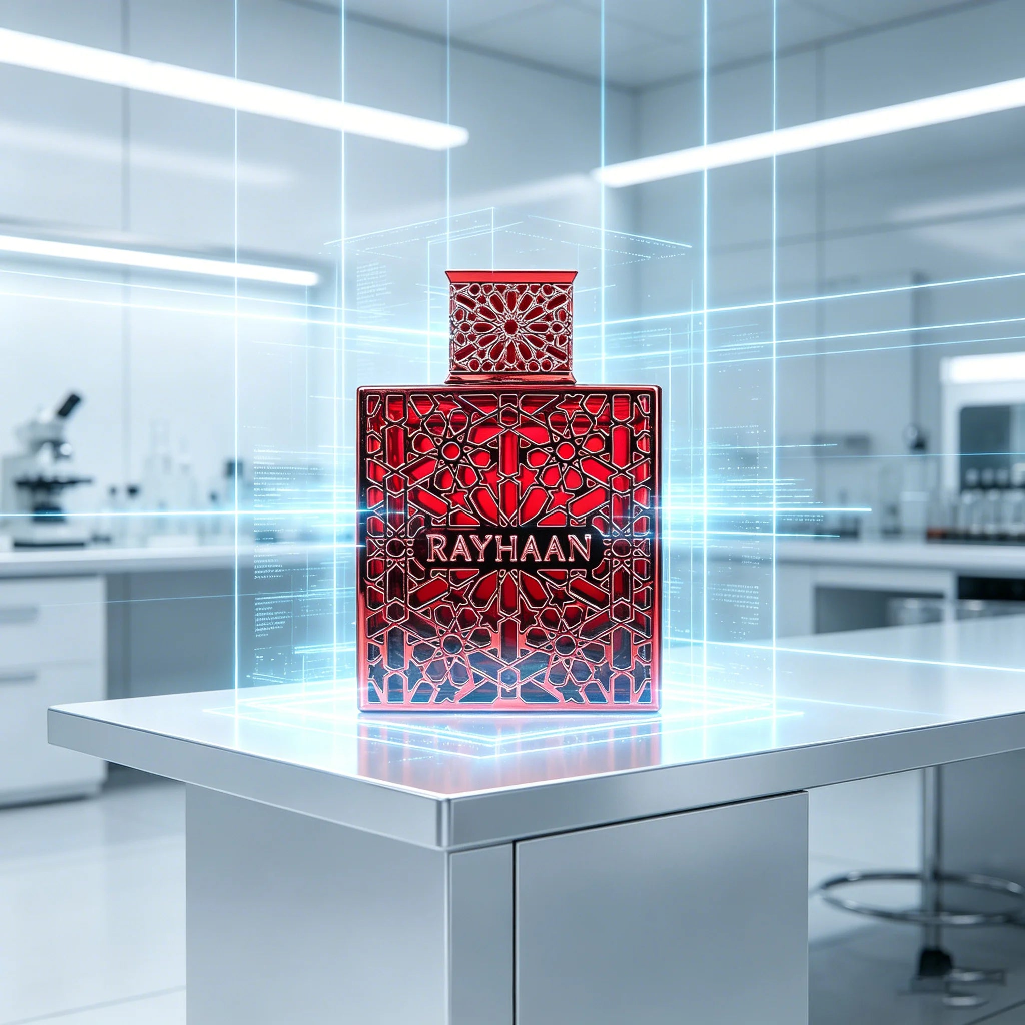 Rayhaan Eau de Parfum Spray Collection – Long-Lasting Fragrance for Men & Unisex, Crimson, Lion, Tropical Vibe, Pacific Aura & Elixir – Premium Scent, 3.4 oz / 100 ml Options TAVEN System LLC