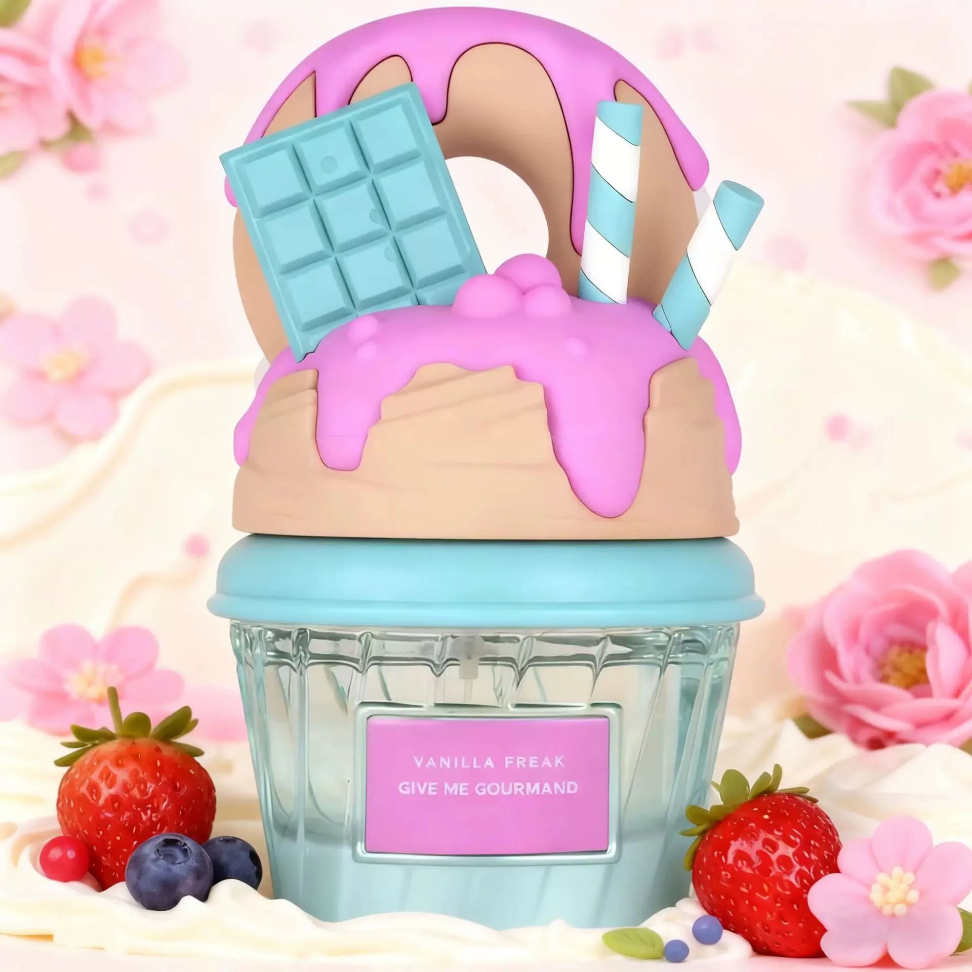 GIVE ME GOURMAND is a new product with six styles of delicacies, women's perfume and spray TAVEN System LLC