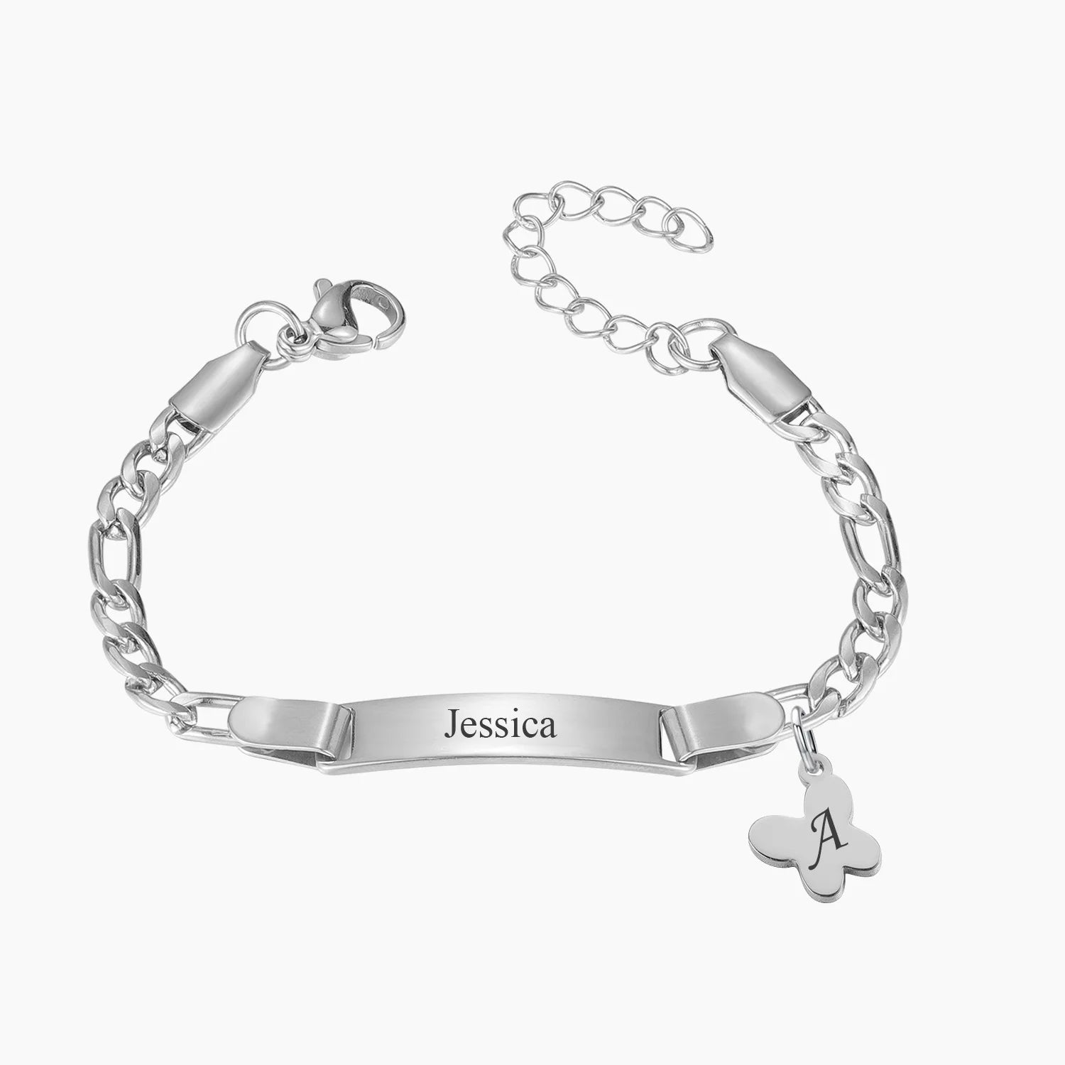 Custom Bracelet With Gold Plated Baby Personalized ID Engrave Name Bracelets For Women Medical Id Birthday Gift Jewelry Adjustab TAVEN System LLC