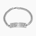Custom Nameplate Name Bracelet For Men Gold Stainless Steel Double Layer Name Bracelet Women Personalized Hip Hop Jewelry Gift TAVEN System LLC