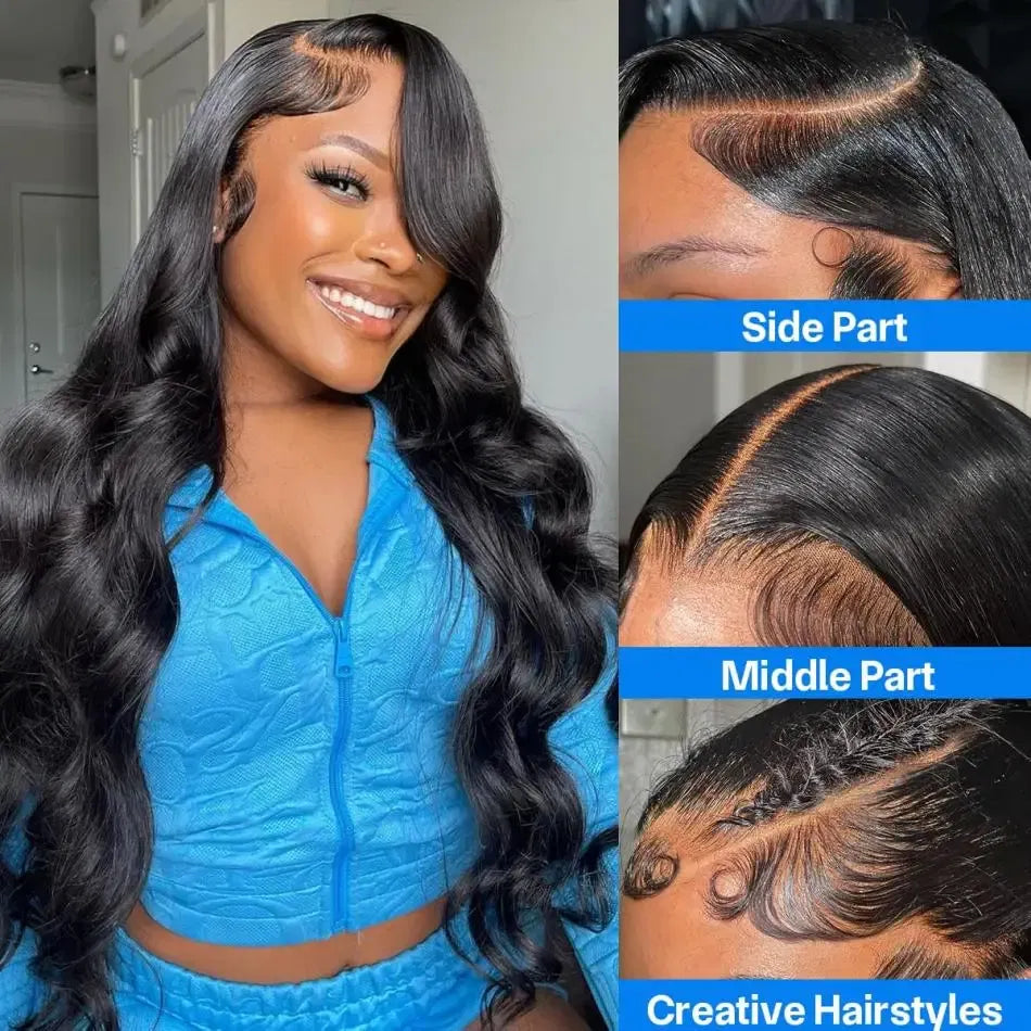 Stretched Length: 26inches, Hair Color: #4, Density: 180%, Ships From: CHINA - Body wave Wigs Glueless Wig Human Hair Ready To Wear 5x5 Lace Frontal Wig 4x4 Brazilian Closure Wig For Women Lace Front Wigs Taven