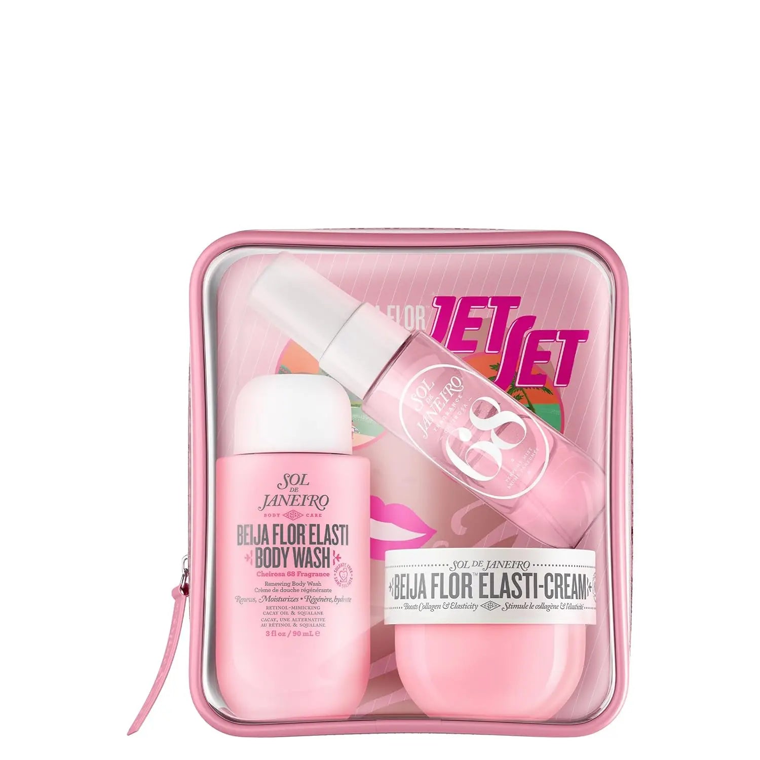 Sol de Janeiro Cheirosa Perfume Mist Gift Set – Tropical Dragon Fruit, Lychee, Vanilla & Musk Scent, Refreshing Hair & Body Fragrance, Perfect Present for Women, Summer-Ready Aroma TAVEN System LLC