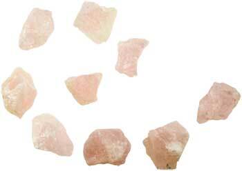 1 lb Rose Quartz untumbled stones Taven