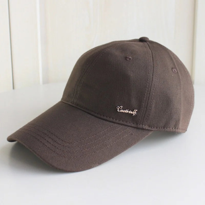 Men Cotton Baseball Cap Wide Brim Sun Hat Outdoor Fishing Cap TAVEN System LLC
