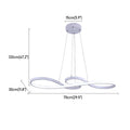 Nordic Led Pendant Light Decorative Led Ceiling Lamps Art Design Minimalist Dining Room Hanging Light Fixture Indoor Lighting TAVEN System LLC