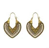 New Trending Products 2023 Cross Border Earrings  Clan Style Earrings Jewelry Heart Retro Bohemian Hollow Carved Earrings TAVEN System LLC