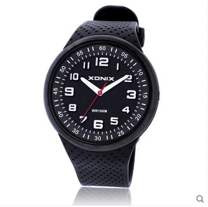 TOP Fashion Mens Watches Top Brand Luxury Sports Watches Waterproof 100M Quartz Watch Swimming Diving Hand Clock Montre Homme - TAVEN System LLC