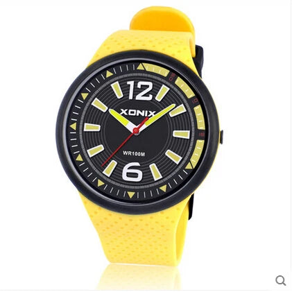 TOP Fashion Mens Watches Top Brand Luxury Sports Watches Waterproof 100M Quartz Watch Swimming Diving Hand Clock Montre Homme - TAVEN System LLC
