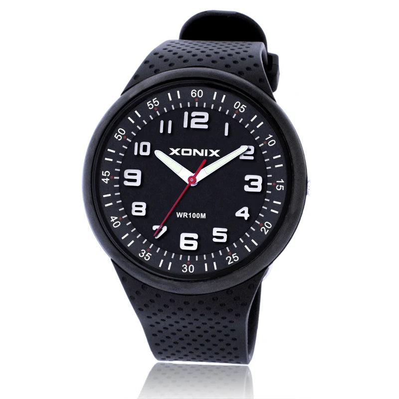 TOP Fashion Mens Watches Top Brand Luxury Sports Watches Waterproof 100M Quartz Watch Swimming Diving Hand Clock Montre Homme - TAVEN System LLC