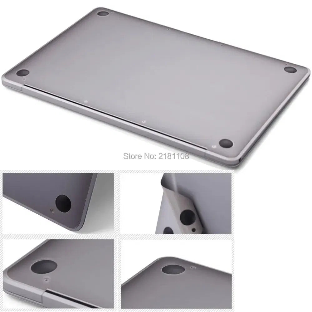Color: PURPLE, Application Laptop Size: 15" (Pro) - Body Guard Protective Vinyl Decal Case Cover Skin For Apple Macbook Pro16" A2780 13" 15" A2681 A2779 A2485 Top/Bottom/Palmguard Taven