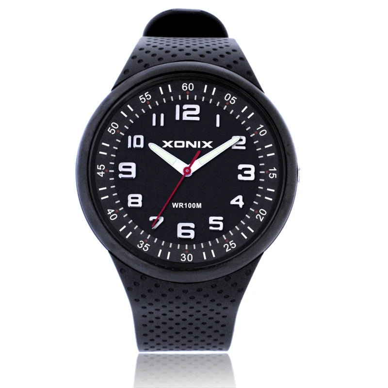 TOP Fashion Mens Watches Top Brand Luxury Sports Watches Waterproof 100M Quartz Watch Swimming Diving Hand Clock Montre Homme - TAVEN System LLC