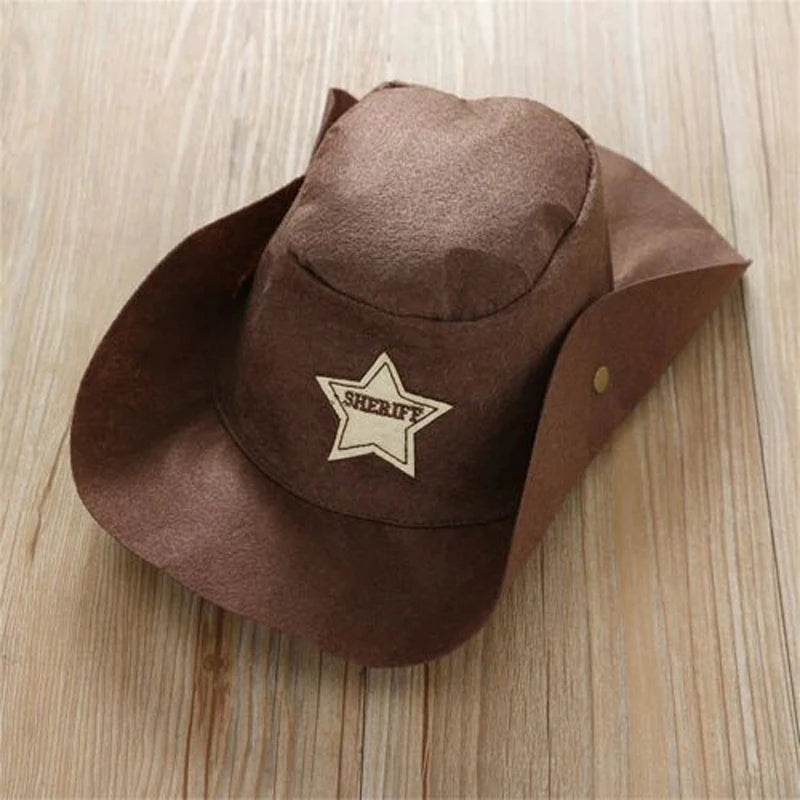 Halloween Baby Cowboy Sheriff Costume with Hat and Scarf Set
