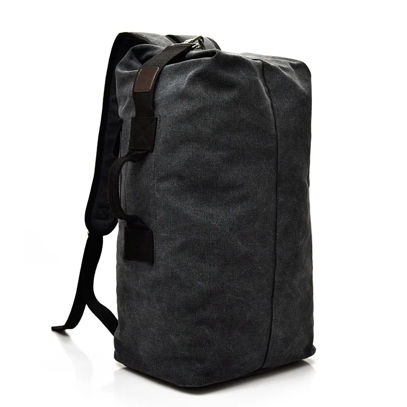 Men Canvas Travel Backpack Large Capacity Mountaineering Shoulder Bag TAVEN System LLC
