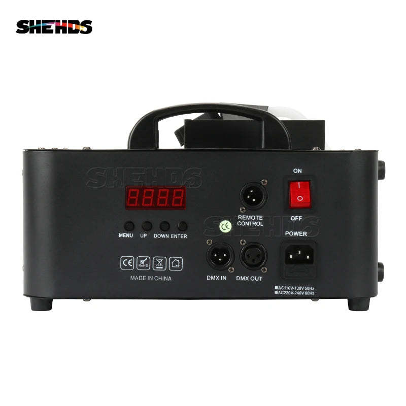 SHEHDS LED 24x9W RGB Somke Machine 1500W Smoke Machine Special effects equipment for KTV Party Wedding Concert TAVEN System LLC