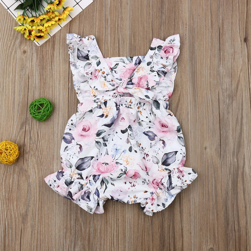 Citgeett Summer Newborn Infant Baby Girls Bodysuit Clothes Outfit Summer Jumpsuit Cute Playsuit TAVEN System LLC