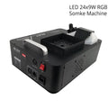 SHEHDS LED 24x9W RGB Somke Machine 1500W Smoke Machine Special effects equipment for KTV Party Wedding Concert TAVEN System LLC