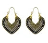 New Trending Products 2023 Cross Border Earrings  Clan Style Earrings Jewelry Heart Retro Bohemian Hollow Carved Earrings TAVEN System LLC