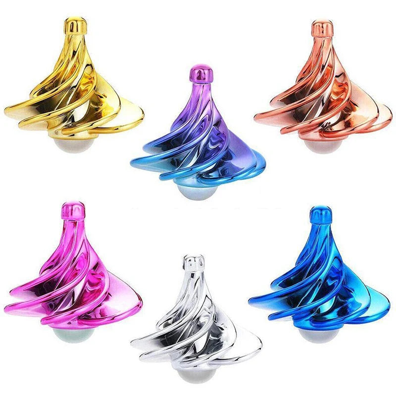 Funny Desk Wind BlowingToy Rotating Pocket Toy Fidget Kinetic Spinner  Adult Stress Relief Toys For Children Birthday Xmas Gift TAVEN System LLC