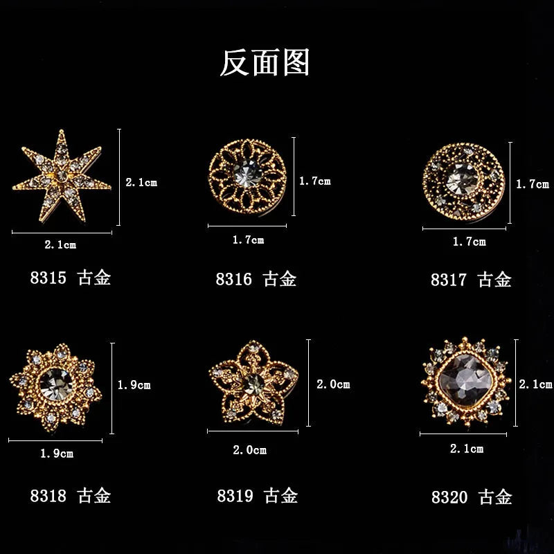 50pcs/lot Anti-Gold Color Pearl Resin Flower Charm Flower Pendants For Clothing DIY Jewelry Making Finding Charms Accessories