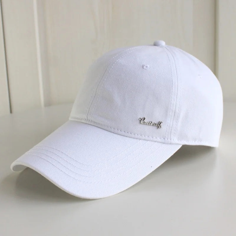 Men Cotton Baseball Cap Wide Brim Sun Hat Outdoor Fishing Cap TAVEN System LLC