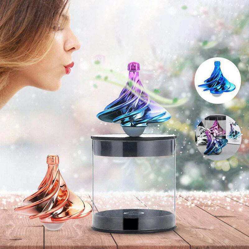 Funny Desk Wind BlowingToy Rotating Pocket Toy Fidget Kinetic Spinner  Adult Stress Relief Toys For Children Birthday Xmas Gift TAVEN System LLC