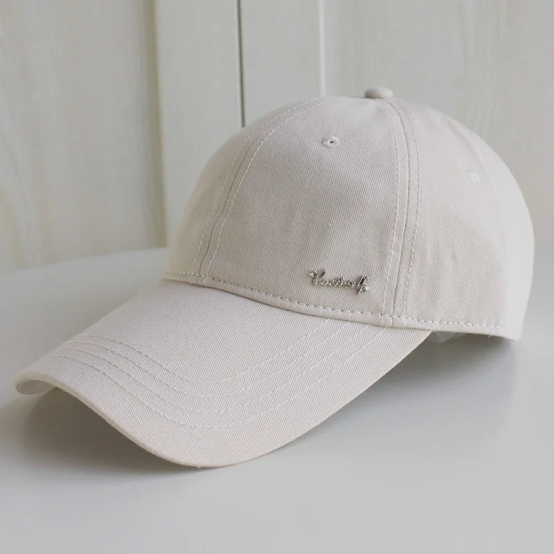 Men Cotton Baseball Cap Wide Brim Sun Hat Outdoor Fishing Cap TAVEN System LLC
