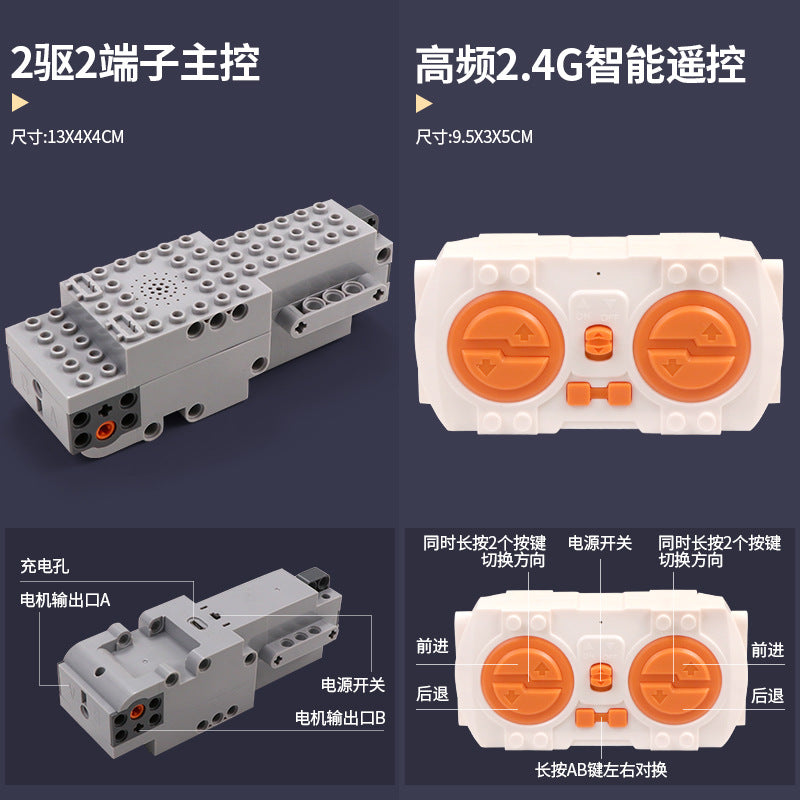 Science and Education Maker Compatible with Lego MOC Power Technology Group app Programming Building Blocks PF Parts Motor Motor Smart Toys TAVEN System LLC